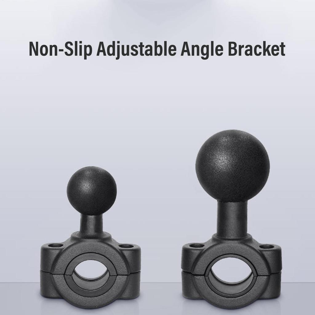 19-23mm Feste Kugelkopfhalterung Rutschfeste Verstellbare Winkelhalterung 1 Zoll Metall Kamera Halter Ring Kugelkopf Halterung Basis