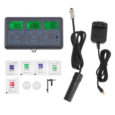 7 in 1 Wasserqualitätsmonitor WiFi für Tuya APP ABS EC Leitfähigkeit PH ORP Meter für Aquarium EU