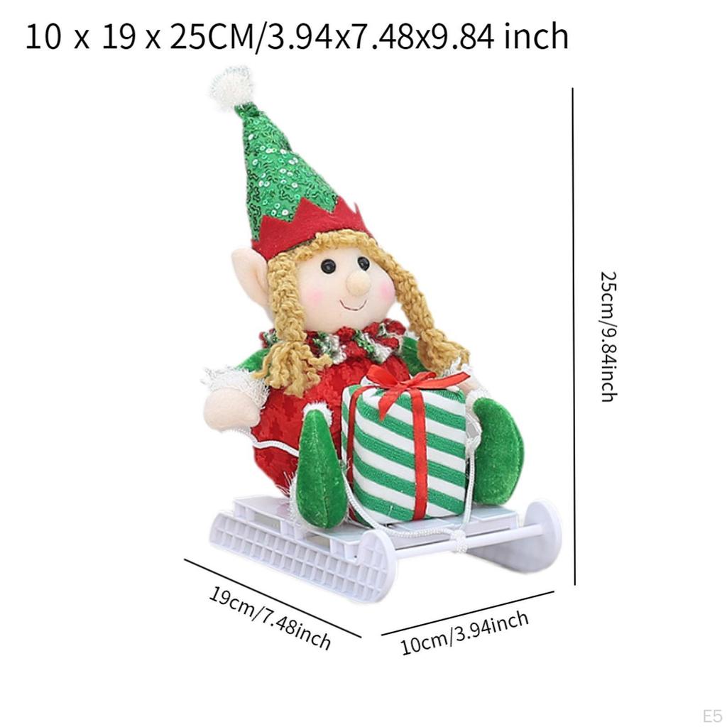 Christmas Doll, Decoration, Fireplace, Creative Desktop Ornament,