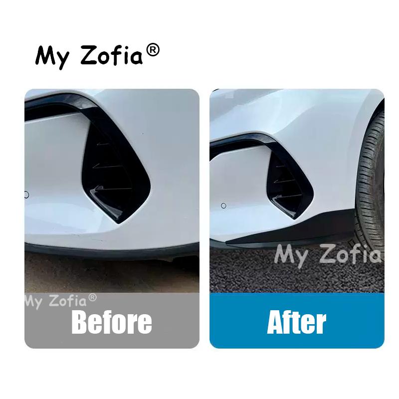 For BYD SEAL 6 DM-i Touring 2025 2026 Car Front Bar Anti-collision Protection Bar Front Lip Blackening Sports Kit Accessories