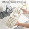 37cm/45cm Sink Splash Guard Silicone Faucet Drying Pads Countertop Protection Mats  Farmhouse Decor