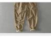 Men's Loose Corduroy Pants: Autumn/Winter Thick, Washed, Slightly Elastic, Wide-Leg, Japanese Retro Style.
