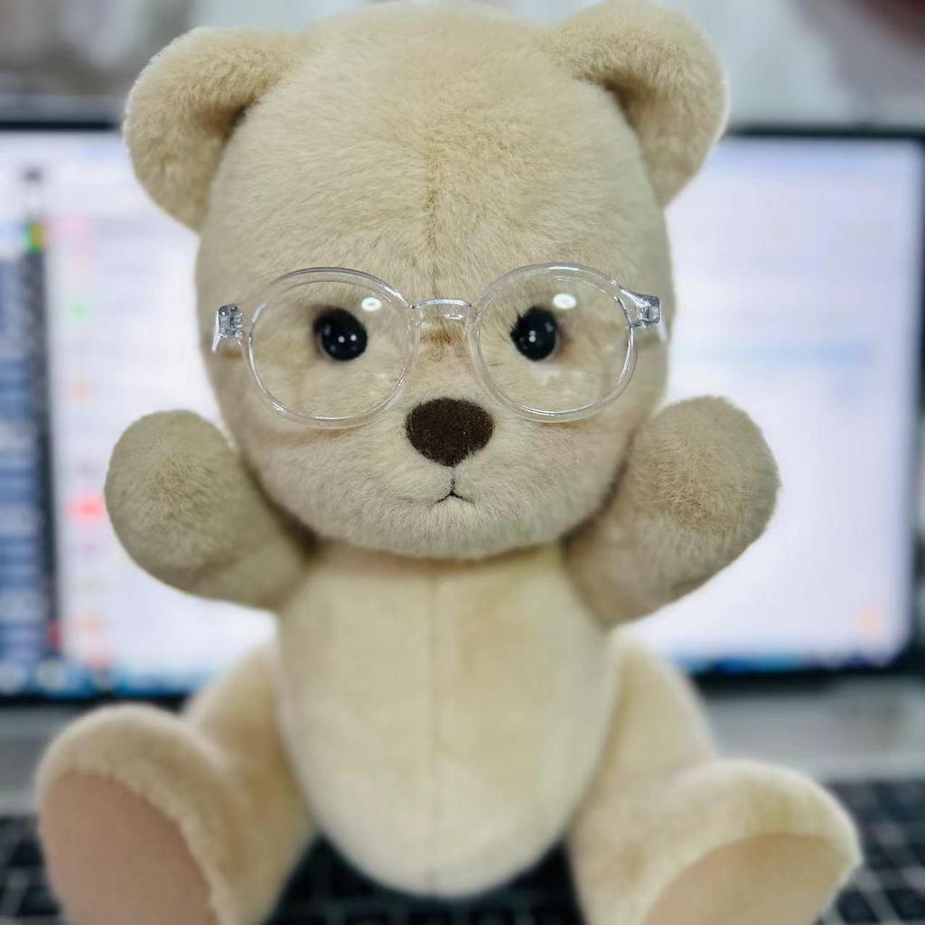 Lina Bear 30CM Doll Shoes & Accessories: S Size, Glasses, Cute Camera Bag