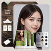 Bamanzi Hazelnut Low Ammonia Plant-Based Hair Dye Cream for Home Use, Gentle White Coverage, No Bleach Needed.