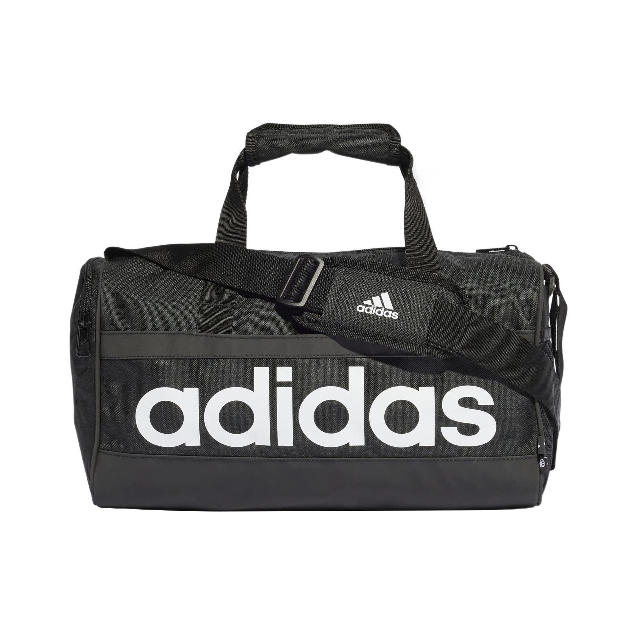 

New Adidas Recycled Material Shoulder Bag, Crossbody Bag, Handbag Extra Small Unisex Black/White HT4744 37.1*15.0*20.1CM
