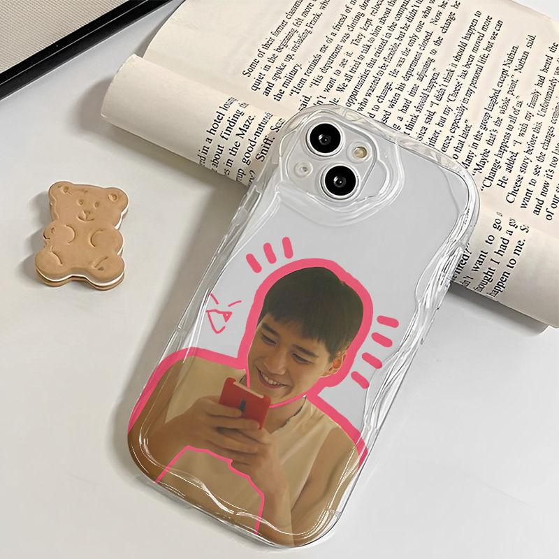 Phone Case For Iphone14 XS Plus 13 Max XR 12 7 X Pro 8 11 Straight TPU Case Cover Korean Style