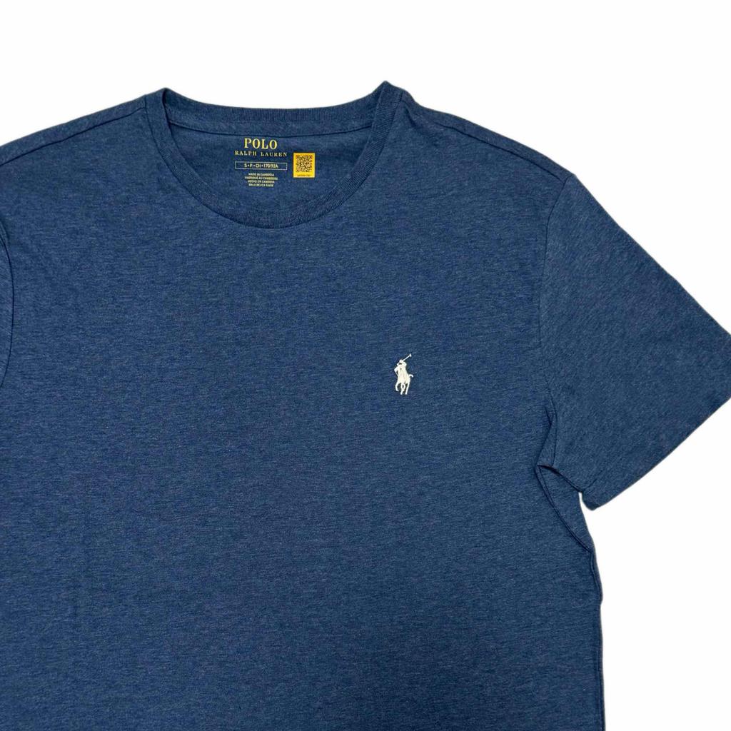Polo Ralph Lauren Logo Embroidered Crew Neck Short Sleeve T-Shirt Classic Edition Men Tops 710938686-035