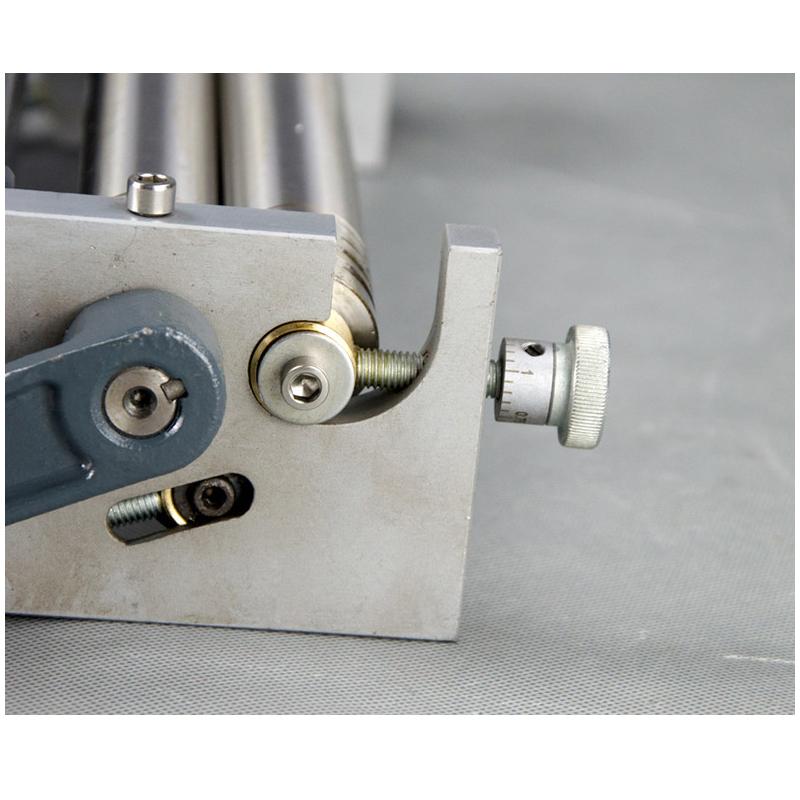 Manual Bending Machine Mini Round Tube Roller Making Tool Desktop Metal Plate Bender Hand Crank Folding Plate Folding Machine