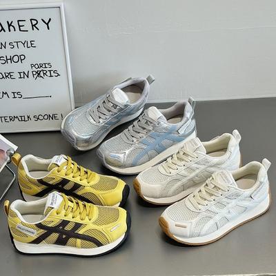 Mesh Breathable Versatile Platform Casual Shoes Women's Autumn New Ouruo Dynamic Wind Sports Shoes Women