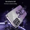 For Samsung Galaxy A13 4G/5G Anti-Scratch Phone Cover Electroplating PC+TPU Phone Case with Kickstand