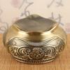 European light luxury ashtray with cover bedroom anti-fly ash household creative personality trend living room retro bronze ashtray