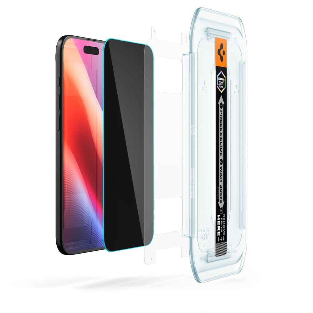 Privacy Glass with Applicator for iPhone 17 Air Glas.TR EZ Fit - 2 Pcs.