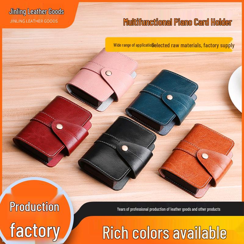 Leather Keychain Charm & Mini Coin Purse