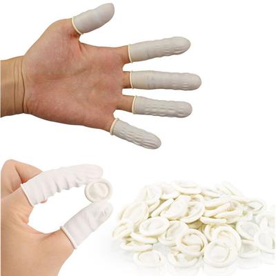 100 Stück Einweg-Nagelkunstwerkzeug Latex-Fingerschutz Fingerabdeckung Schutzhandschuhe Gummihandschuhe
