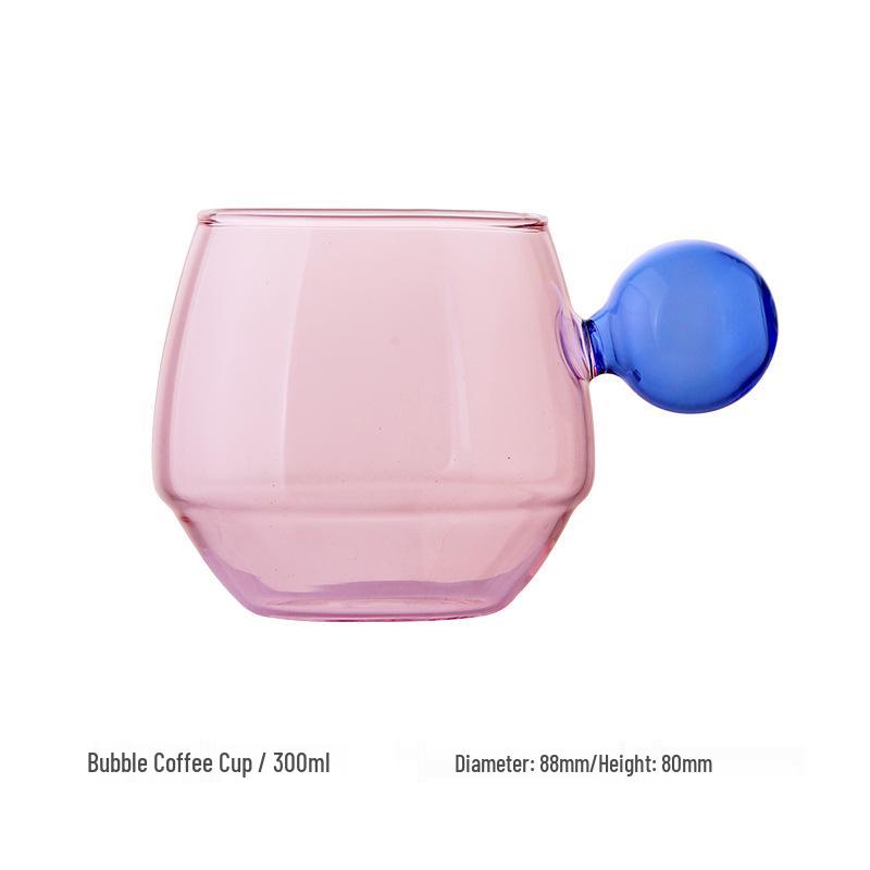 Exquisite Designer Luxury Latte Cup and Saucer Set for English Afternoon Tea 300ml