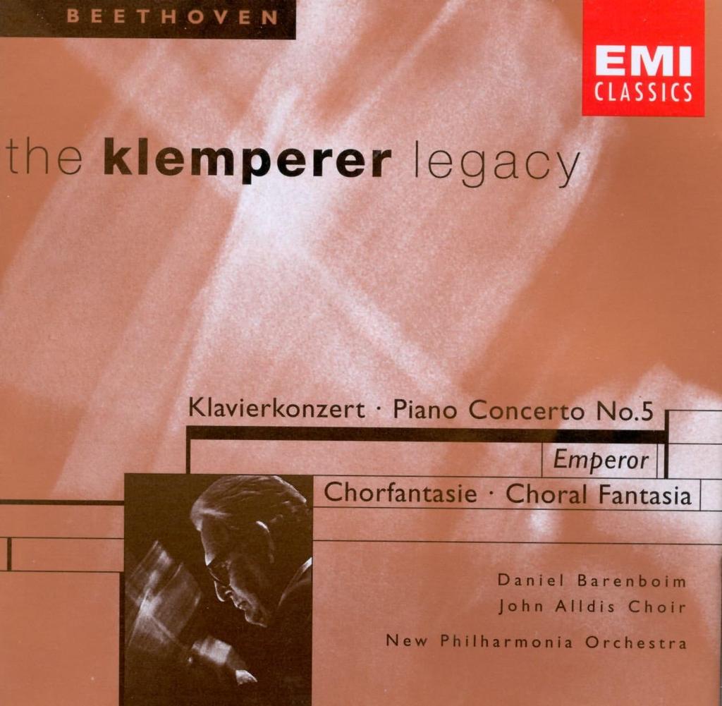 CD BEETHOVEN, BARENBOIM, ALLDIS CHOIR; - Beethoven : Choral Fantasia, Piano 724356732926 Japan Classical Used