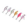 6pcs 4.3g 5cm Minnow Fishing Lure Multilayer Paint Processing Artificial Fishing Bait