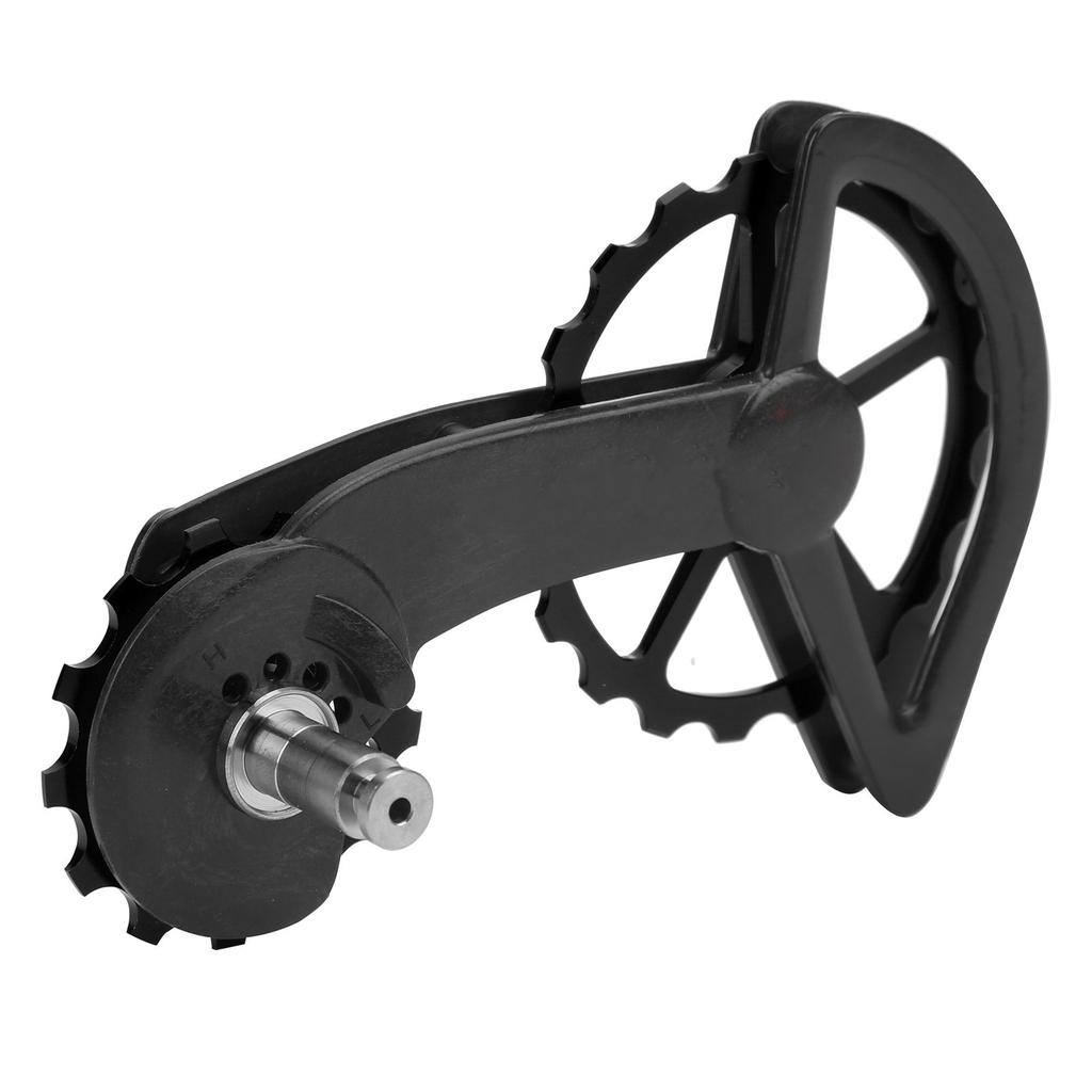 Metal and Ceramic Uncoated Bicycle Pulley Rear Derailleur Guide Wheel Bike Accessory(Ceramique noire )