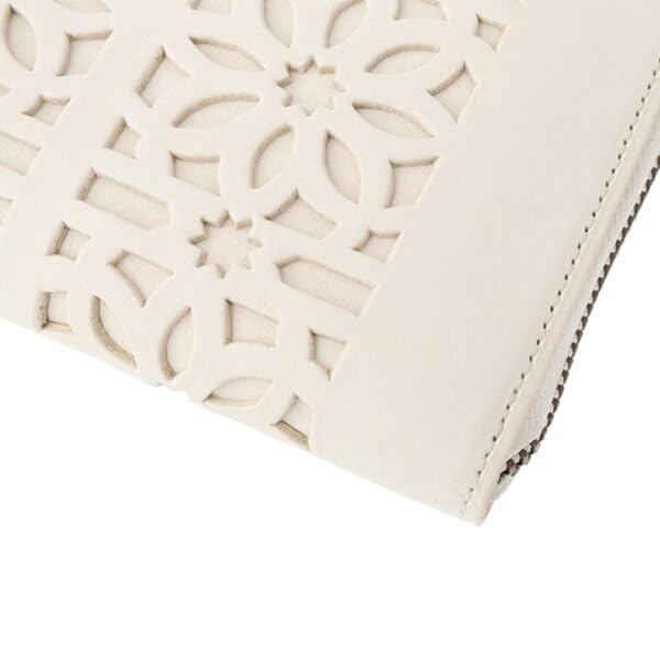 Genten Lochmuster Runde lange Geldbörse