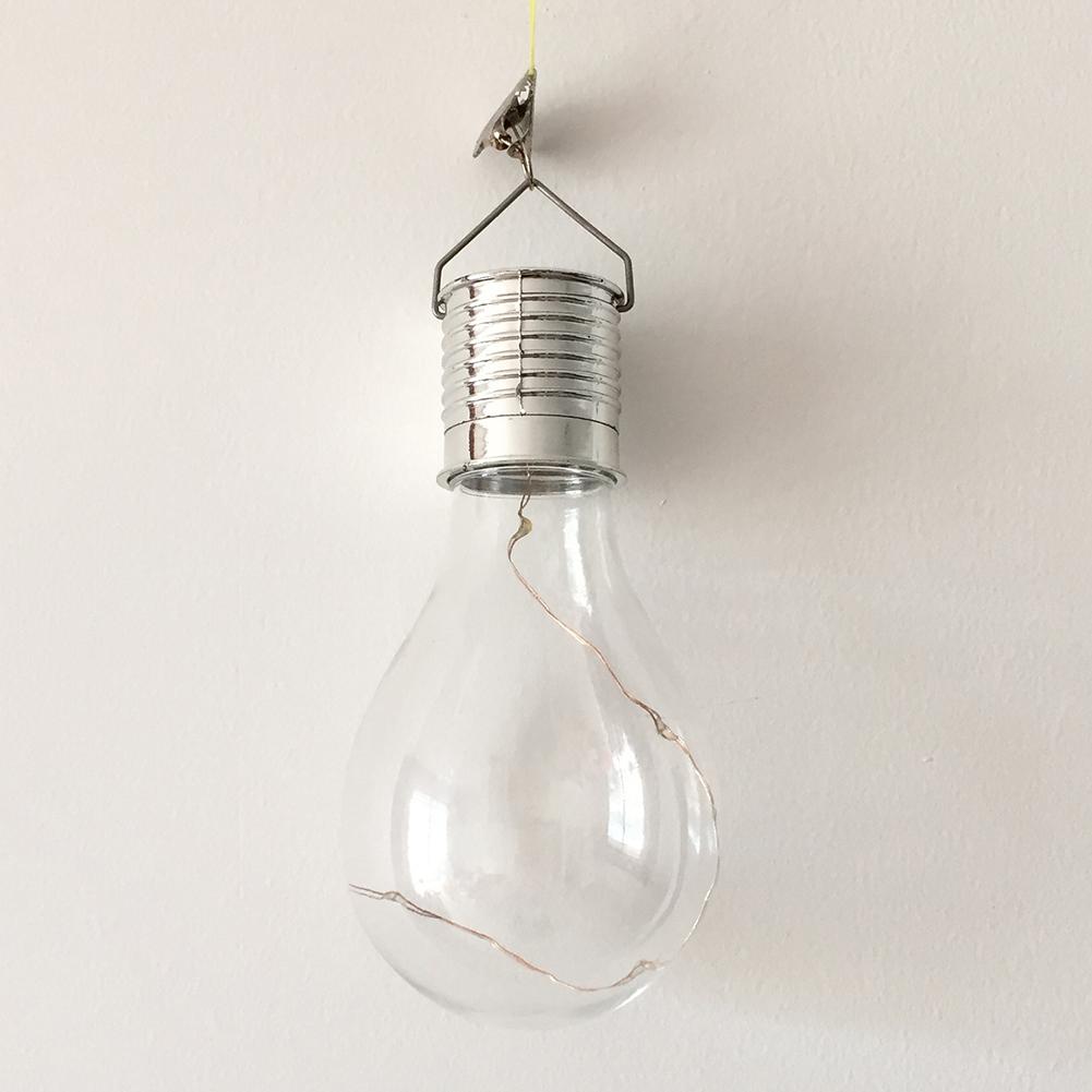 Hanging LED Solar Lights Bulb Outdoor Waterproof For Party Garden Home Patio Camping Decor Lamp Bulb Hanging Lanterns