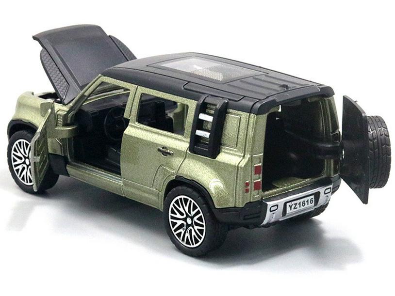 1:36 Legierung Viertüriges Geländewagenmodell Spielzeug für Kinder - Nachtmarktstand Ornament