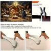 2D Nativity Scene Photography Backdrop Holy Family with Angels and Animals