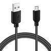 Micro Cable 3M To Micro Cable 480Mbps Data Transfer Cable Fast Charging Cable Double Shielded Black USB-A High-Speed 2.4A