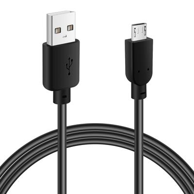 Micro Cable 3M To Micro Cable 480Mbps Data Transfer Cable Fast Charging Cable Double Shielded Black USB-A High-Speed 2.4A