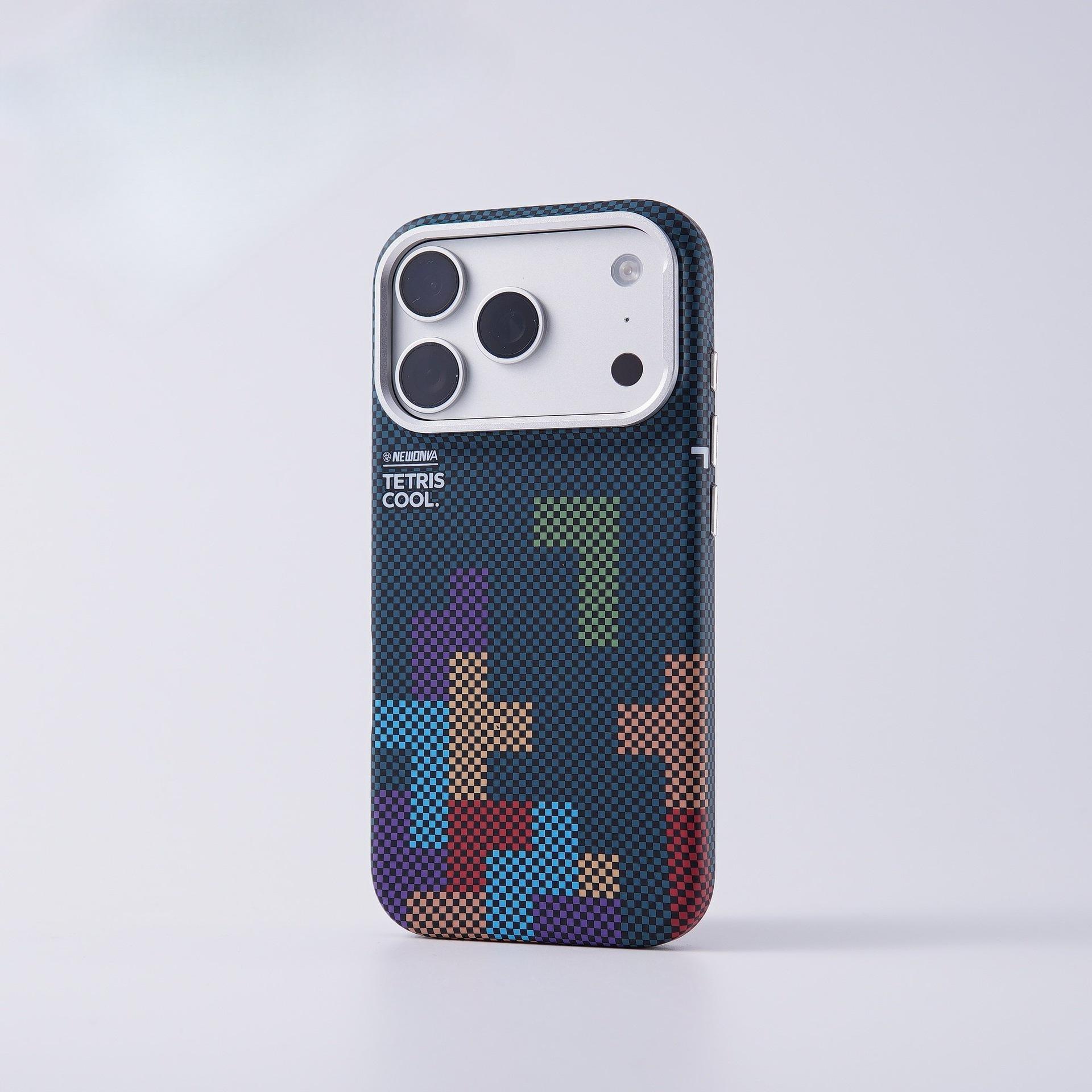 International iPhone 17 Pro Max Tetris Kevlar Magnetic Case Apple Creative 15 iPhone 16