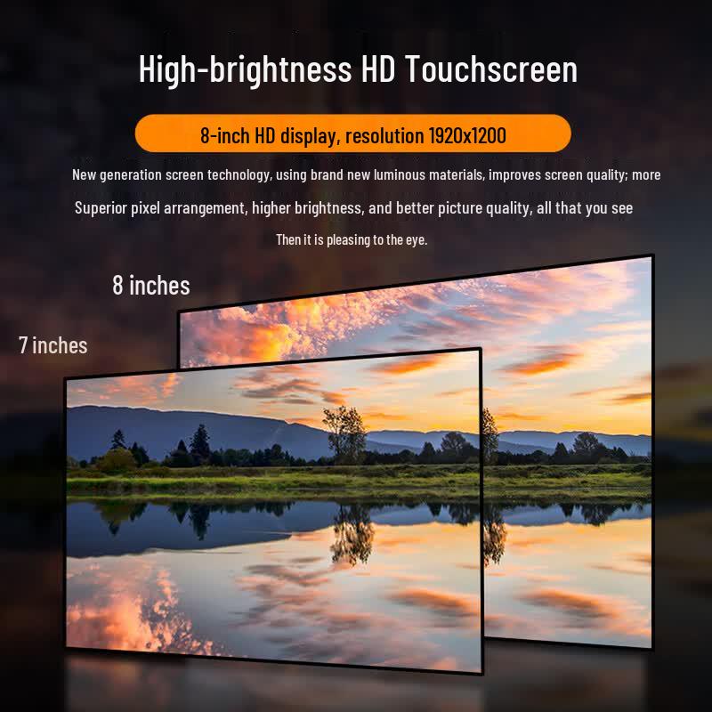 8-inch HD Multifunction IP Camera & Network Tester