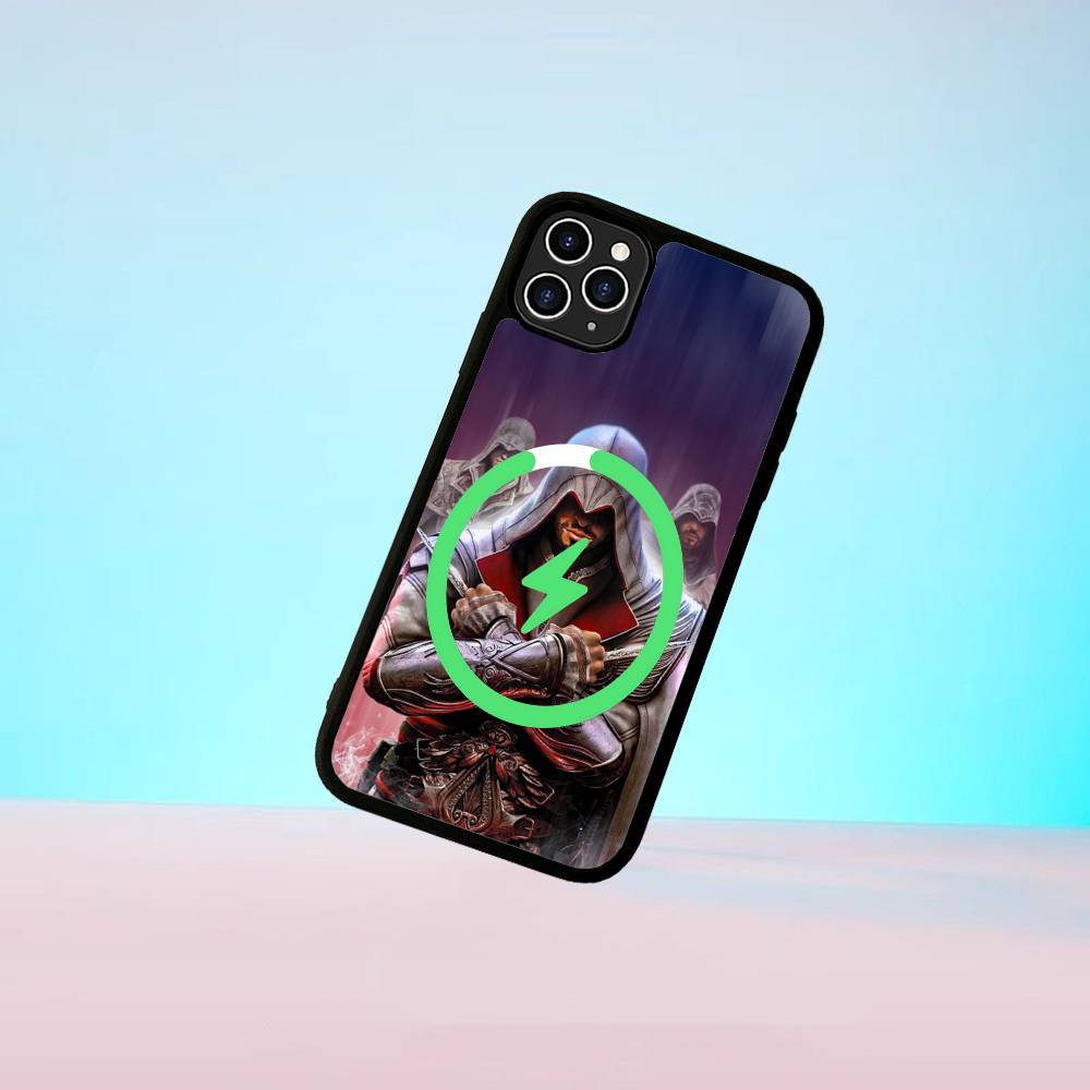 Game A-Assassins C-Creed Phone Case For IPhone 16 15 14 13 12 11 17 Pro Max Plus Magnetic Wireless Cover