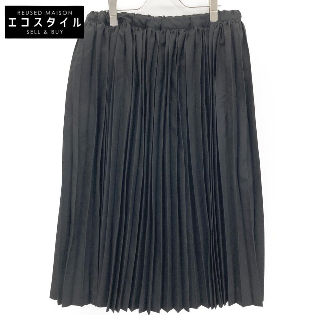COMMEdesGARCONS GF-S002 AD2020 Black Pleated Skirt Skirt S blackUsed
