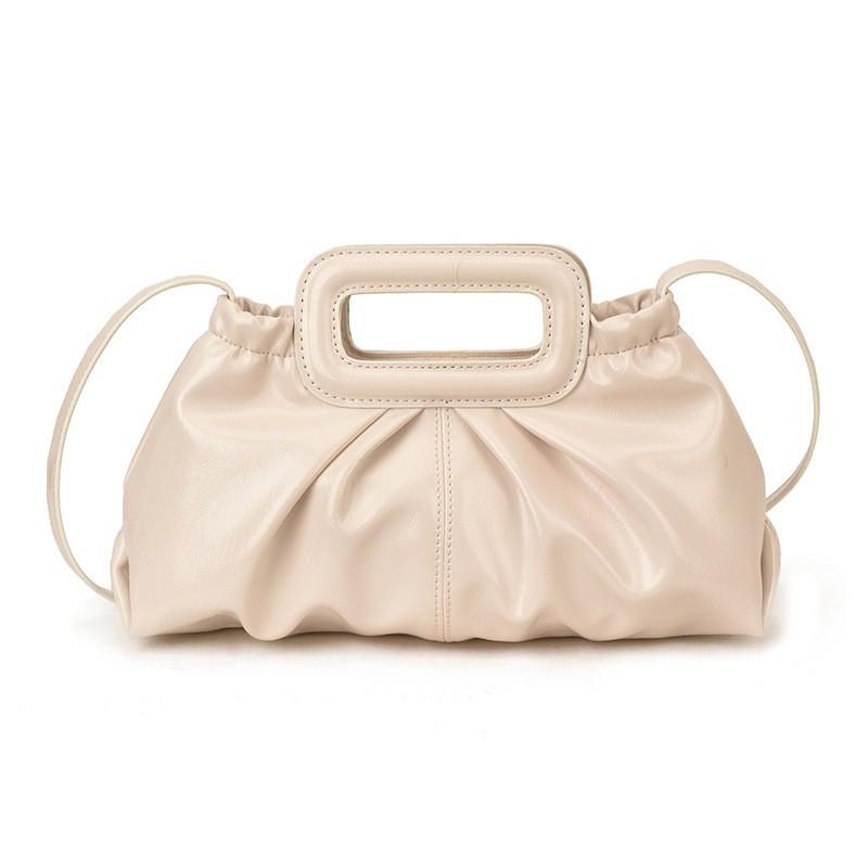 Hochwertige Tasche Damen Retro Plissiert Ein Schulter Crossbody Gesellschaftsperson Temperament Abendgarderobe Abendessen