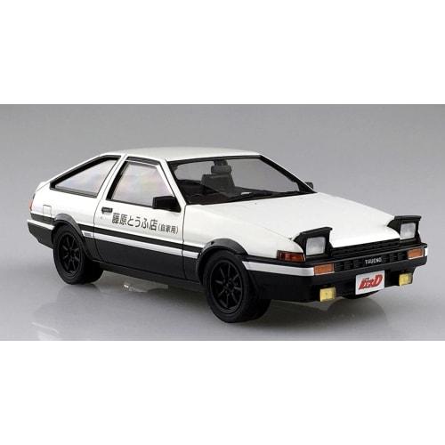 Aoshima Bunka Kyozai (AOSHIMA) Initial D No. 5 Takumi Fujiwara AE86 Trueno Volume 1 1/24 Scale Plastic Model