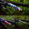 Accessori Bici CNC Manopole MTB Manicotti Silicone Bicicletta Antiscivolo Gel Ciclismo Lock On Parti Manubrio 22.2mm