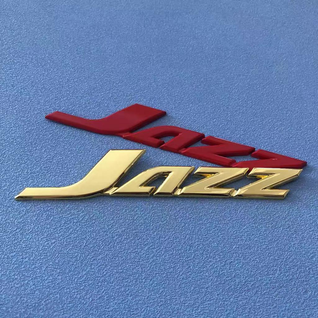 1pc 3D Metal JAZZ 3D Logo Badge Sticker Car Trunk Rear EmblemDecal