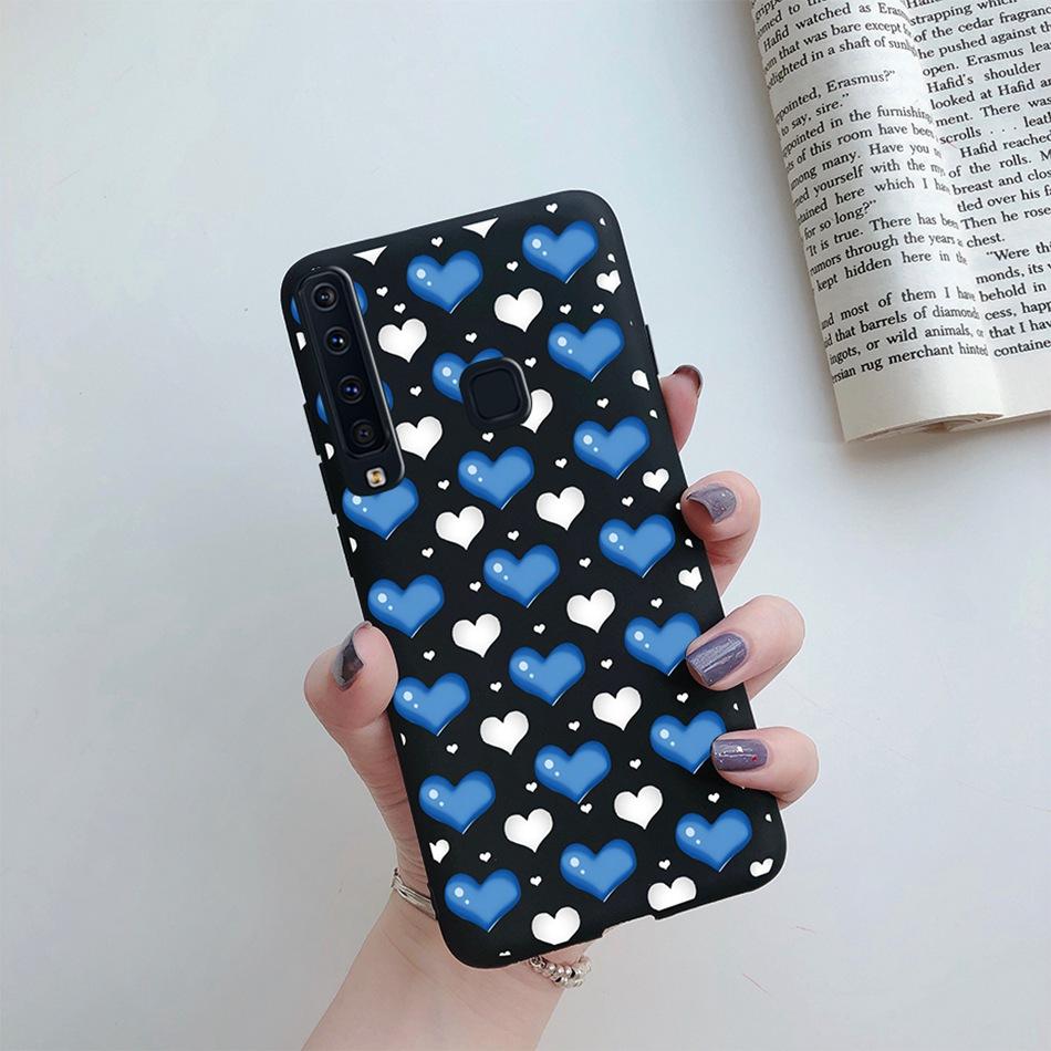 Flower Phone Case For Samsung A9 2018 A920 SM-A920F Back Cover Silicone Painted Soft Fundas for Samsung Galaxy A9 A 9 2018 Cases