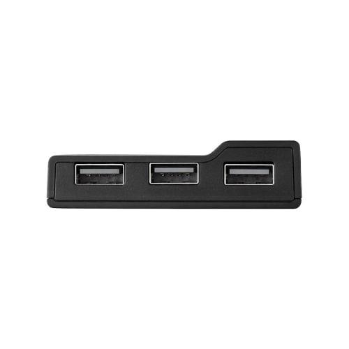 BUFFALO PC/TV Compatible 4-port Self-powered Hub Black BSH4A11BK