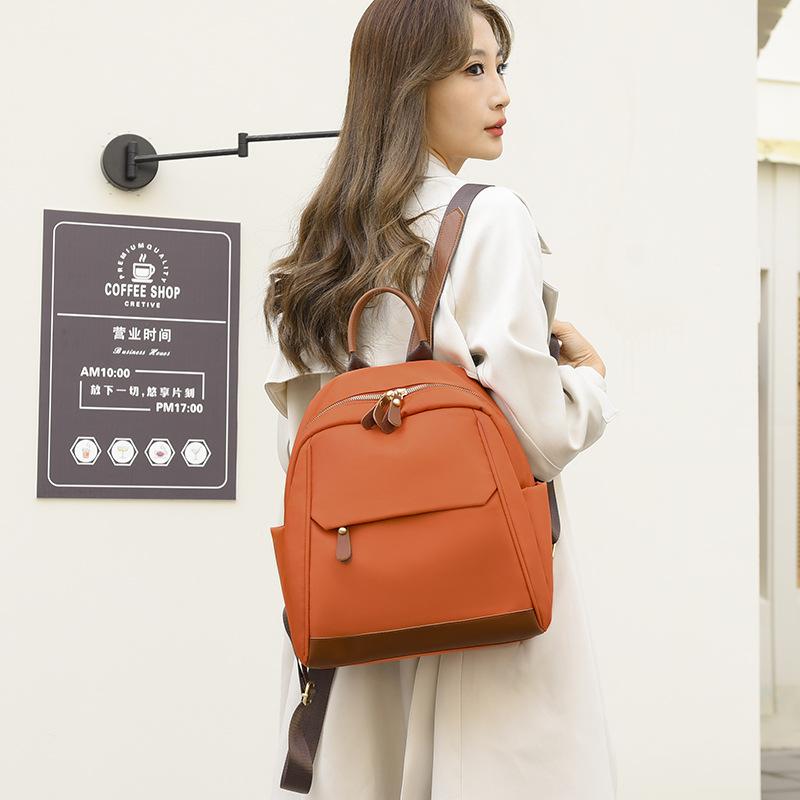 Nový design Shell Batoh Dámský Velkokapacitní voděodolný cestovní batoh Dámská taška Oxford s dvojitým ramenem