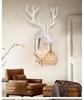 Deer Antler Wall Lamp: European Creative Lighting for Living Room, TV Background, or Bedside Décor