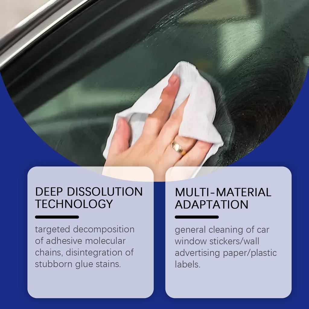 Glue Remover, Multi-scene Cleaning, Fast Glue Removal,Decomposes Stubborn Sticker Residue, Suitable For Metal, Glass And Plastic(120ml)