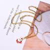 20Pcs Alloy Mixed Color Christmas Pendant Necklace Bracelet Decor Craft DIY Making Jewelry