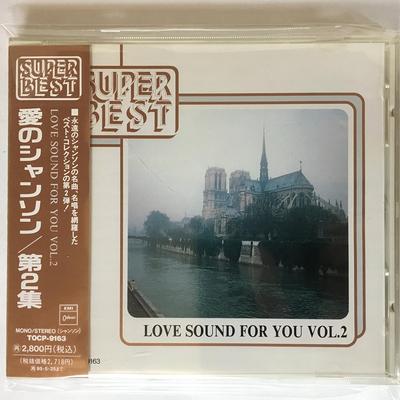 CD VARIOUS ARTISTS, CHRISTIAN BOREL, L - Love Chanson Volume 2  TOCP9163 Japan World Music Used