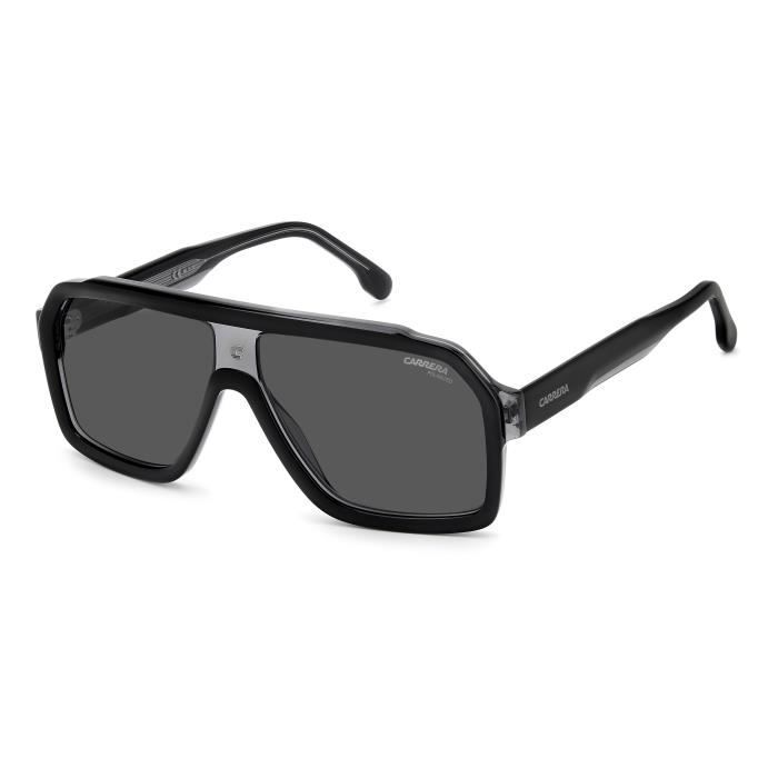 Lunettes de soleil homme CARRERA CARRERA 1053/S - Dark Grey Black/Grey - Carré - Sport - Multisport