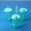 350Ml Adult Sippy Cup 2 Handles Plastic Mug Drinking Cup Disabled Elderly Spill Proof Dysphagia Cup Parkinsons Aids Living Tool