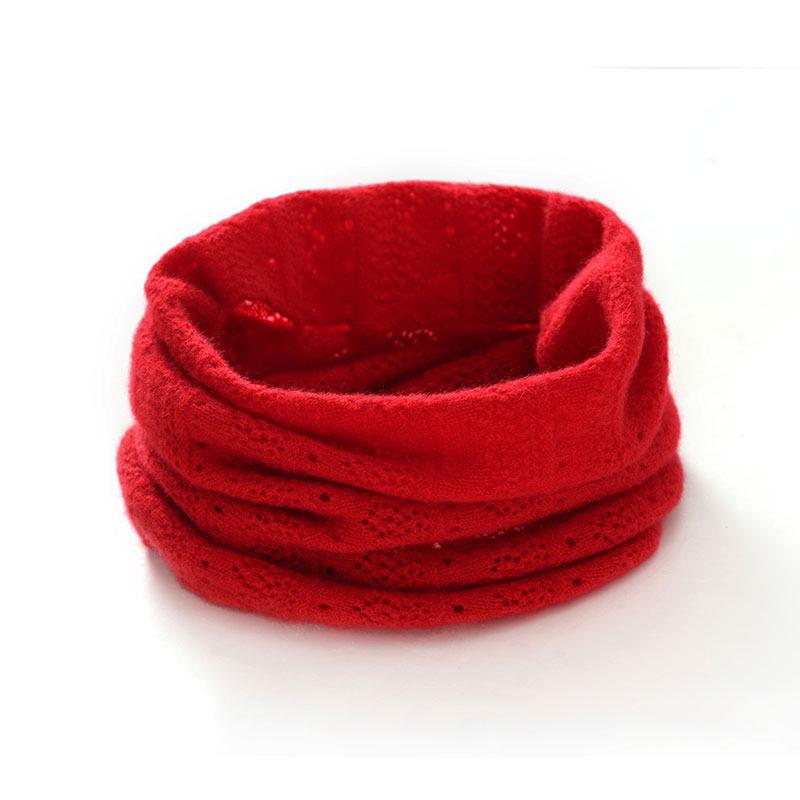 Unisex 100% Cashmere Neck Warmer: Soft, Warm, Versatile, Windproof Knitted Pullover Snood for Cervical Spine Protection