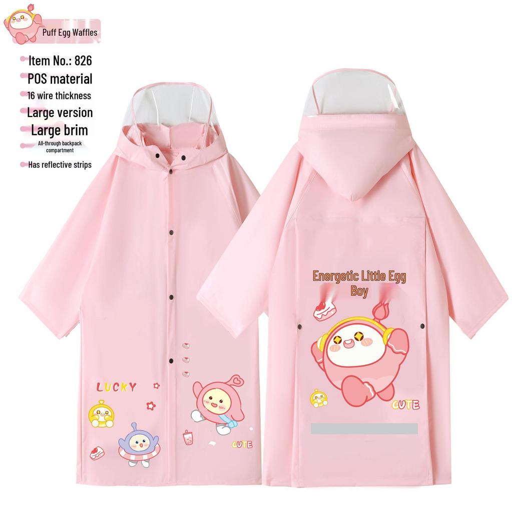 Full-Body Waterproof Kids' Raincoat - School-Friendly, Stormproof Design for Boys & Girls
