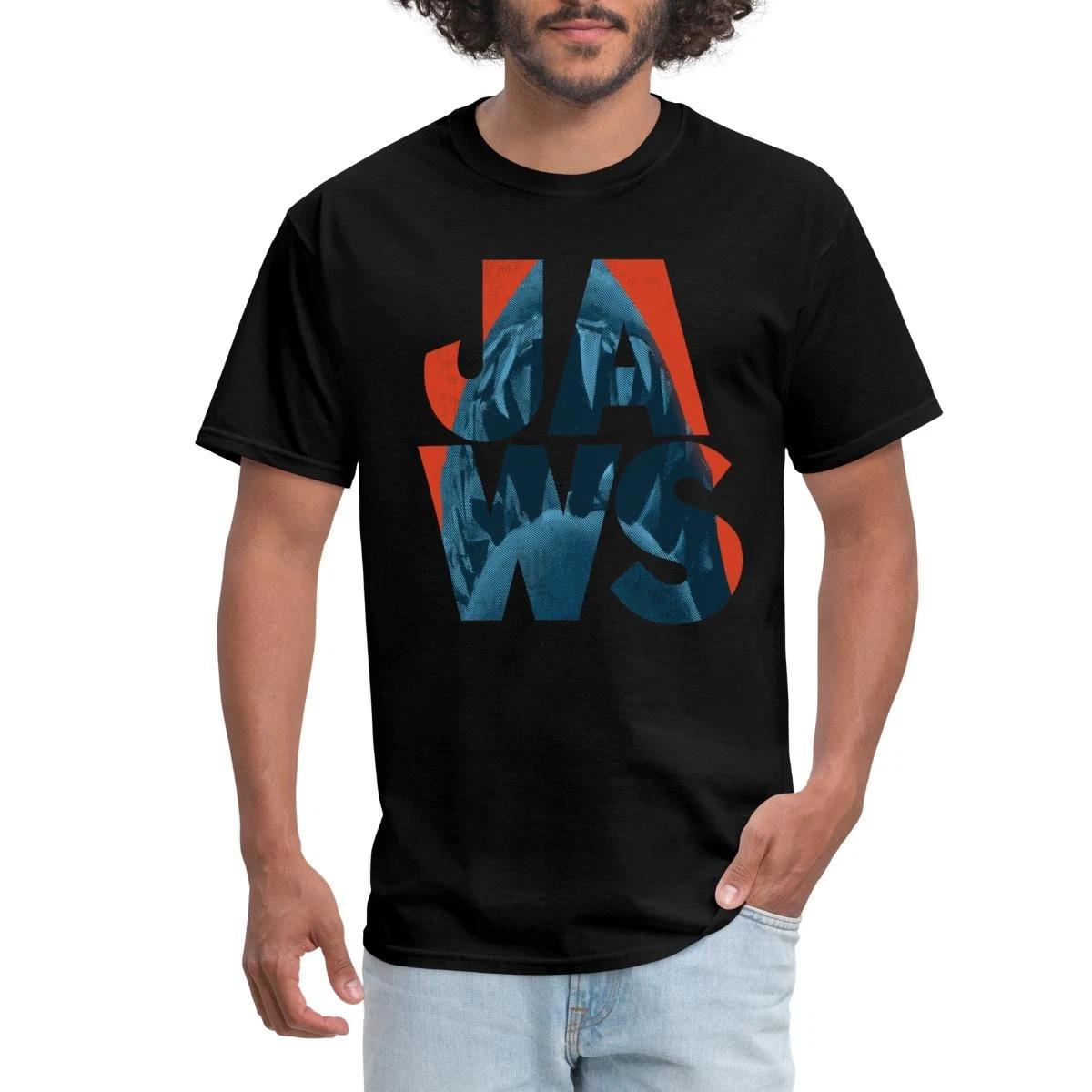 Jaws Shark Logo Men s T-Shirt XXXL