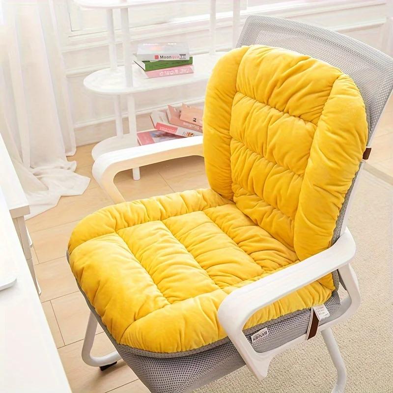 Luxury Style Thick Chair Pads with Back Support Cushion for Office Chairs Elegant Home Decor and Multifunctional RV Accessories