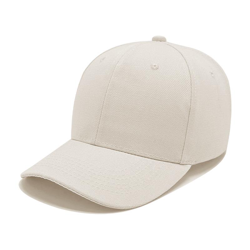 Six-piece Hair Green Solid Color Baseball Cap for Men and Women Baseball Caps Sun Protection